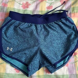 Women's Small Blue Under Armour Athletic Shorts